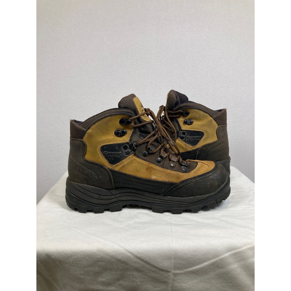 Crater‎ Ridge Cobra Hiking Boots Mens 11 Brown Waterproof Thermolite Insulated